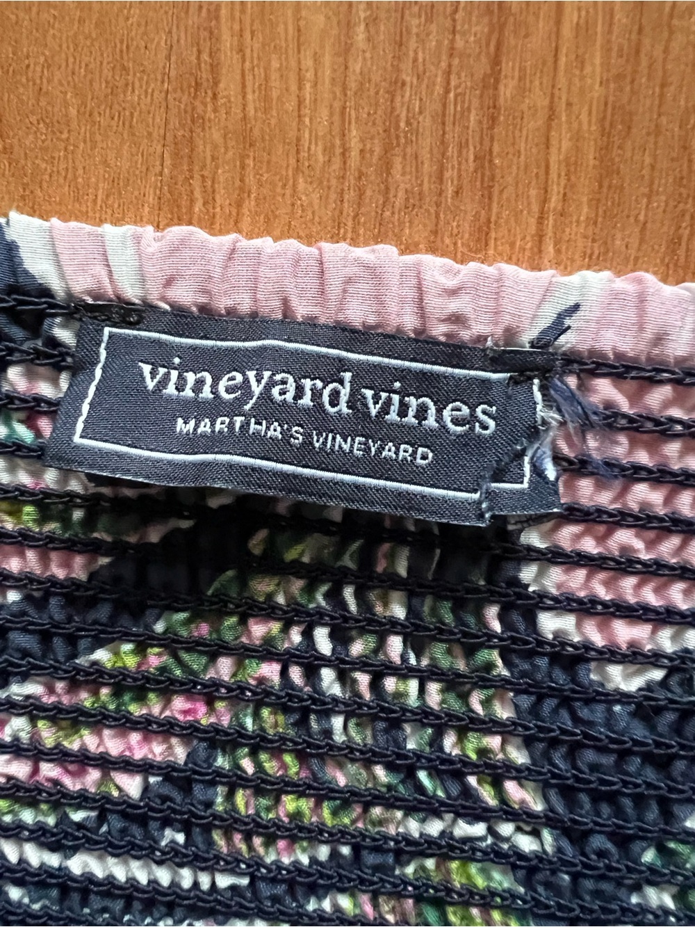 Vineyard Vines Silk Blend Floral Maxi Dress Fits Like L - Picture 8 of 12